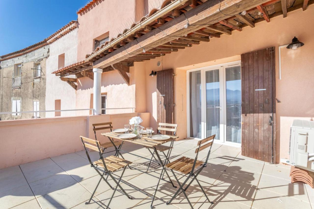 Mont Ventoux - Terrasse - Vue Degagee - Linge De Qualite - Fibre - Confort Gardanne Εξωτερικό φωτογραφία