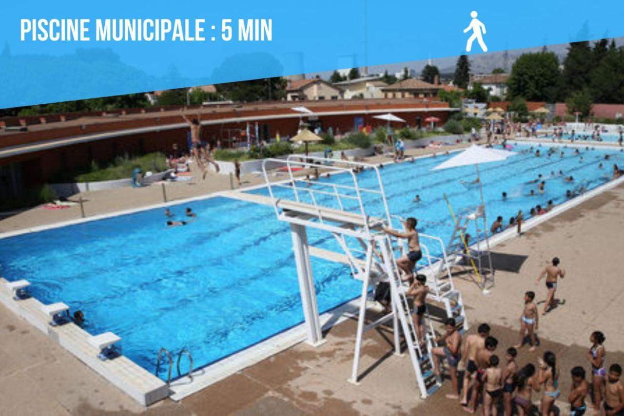 Mont Ventoux - Terrasse - Vue Degagee - Linge De Qualite - Fibre - Confort Gardanne Εξωτερικό φωτογραφία